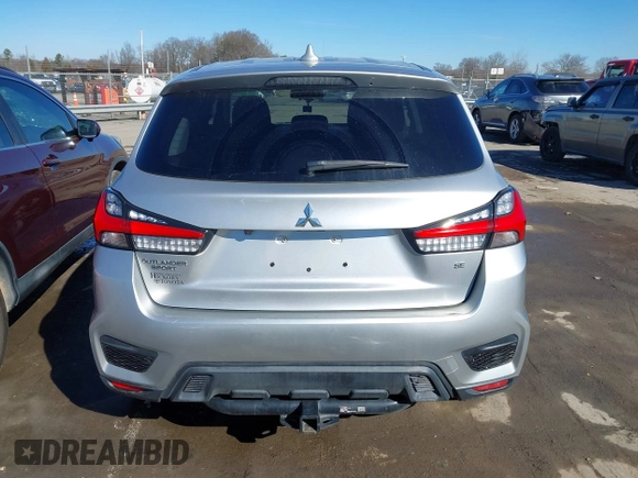 2020 Mitsubishi Outlander Sport SE 2.0 with VIN JA4AP4AU5LU012256, listed as a IAAI auction lot 41440632 with 52,835 mi miles. Bid and sale history available at carsss.com. Image 16.