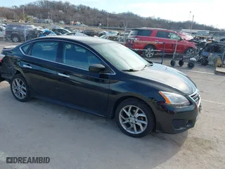 2014 Nissan Sentra SR with VIN 3N1AB7AP7EY259300, listed as a IAAI auction lot 41456923 with 120,260 mi miles. Bid and sale history available at carsss.com. Image 1.