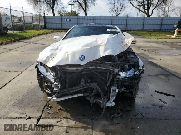 2019 BMW 8 Series M850i xDrive with VIN WBABC4C54KBJ35758, listed as a Copart auction lot 49276625 with 0 mi miles and Salvage Title. Bid and sale history available at carsss.com. Image 5.
