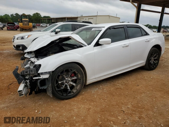2016 Chrysler 300 with VIN 2C3CCABG8GH261391, listed as a Copart auction lot 54689084 with 82,574 mi miles and Salvage Title. Bid and sale history available at carsss.com. Image 1.