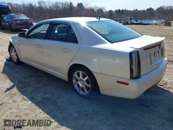 2005 Cadillac STS with VIN 1G6DW677950158899, listed as a IAAI auction lot 41962030 with 150,185 mi miles. Bid and sale history available at carsss.com. Image 3.