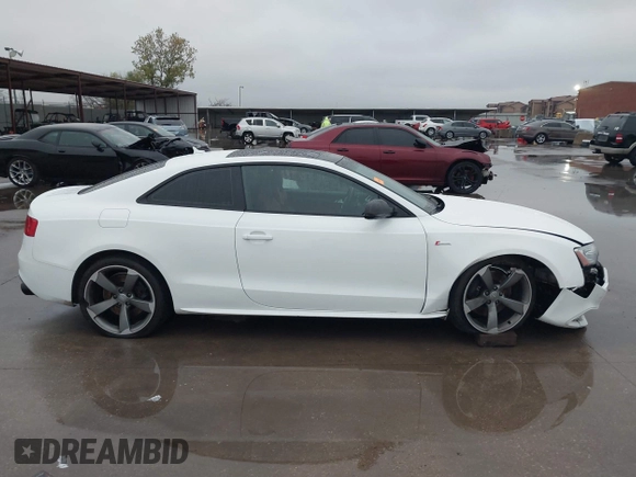 2015 Audi S5 Premium Plus with VIN WAUCGAFR0FA060672, listed as a IAAI auction lot 41183272 with 123,231 mi miles. Bid and sale history available at carsss.com. Image 13.
