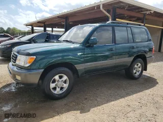 1999 Toyota Land Cruiser with VIN JT3HT05J1X0051145, listed as a Copart auction lot 51969335 with 289,702 mi miles and Salvage Title. Bid and sale history available at carsss.com. Image 1.