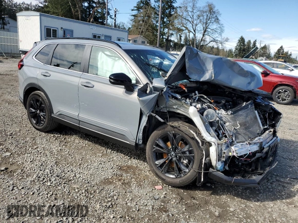 2023 Honda CR-V Sport Touring with VIN 7FARS6H94PE015737, listed as a Copart auction lot 50585545 with Not Provided miles and Salvage Title. Bid and sale history available at DreamBid. Image 4.