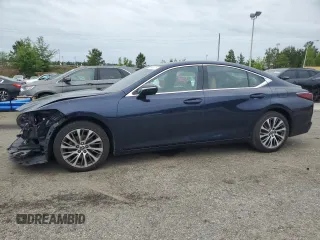 2021 Lexus ES 350 with VIN 58ADZ1B14MU103962, listed as a Copart auction lot 56048275 with 56,676 mi miles and Salvage title. Bid and sale history available at DreamBid. Image 1.