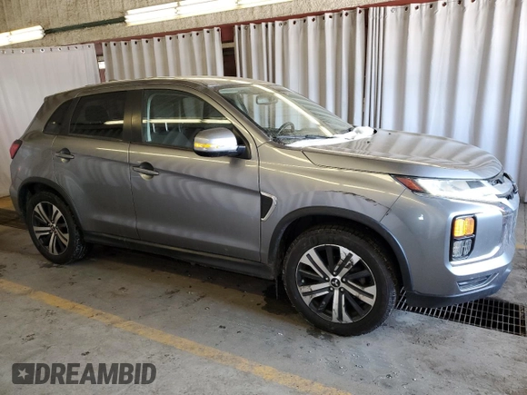2020 Mitsubishi Outlander Sport ES 2.0 with VIN JA4AR3AUXLU016999, listed as a Copart auction lot 45586895 with 66,879 mi miles and Clean Title. Bid and sale history available at carsss.com. Image 4.