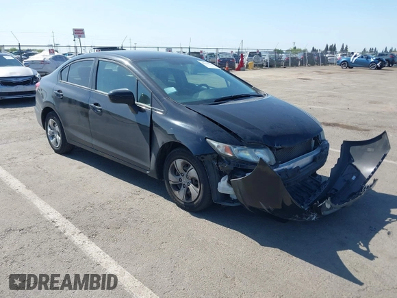 2015 Honda Civic LX with VIN 19XFB2F57FE236972, listed as a IAAI auction lot 42136355 with 114,230 mi miles and . Bid and sale history available at DreamBid. Image 1.