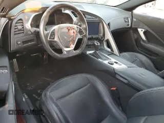 2019 Chevrolet Corvette 1LT with VIN 1G1YB2D75K5120858, listed as a Copart auction lot 76556084 with 28,932 mi miles and Salvage Title. Bid and sale history available at carsss.com. Image 8.