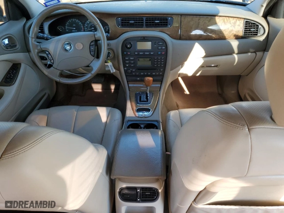 2004 Jaguar S-Type with VIN SAJEA01T04FN08520, listed as a Copart auction lot 58475964 with 67,744 mi miles and Salvage Title. Bid and sale history available at carsss.com. Image 8.