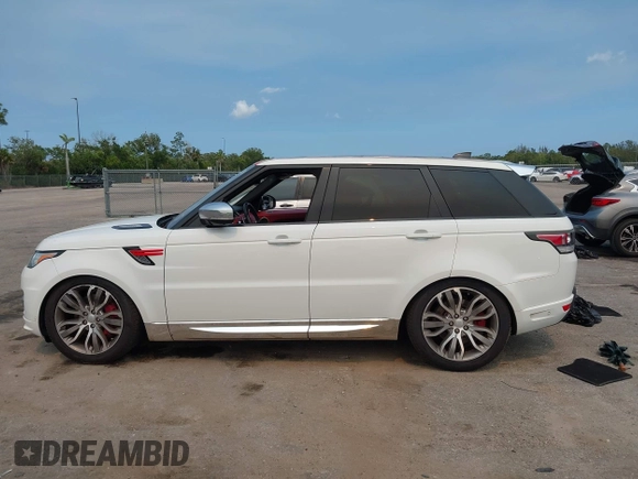 2017 Land Rover Range Rover Sport Autobiography with VIN SALWV2FE9HA130030, listed as a IAAI auction lot 42324581 with 123,932 mi miles and . Bid and sale history available at DreamBid. Image 14.