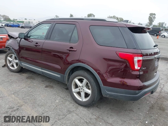 2019 Ford Explorer XLT with VIN 1FM5K7D86KGA52005, listed as a IAAI auction lot 42039161 with 72,553 mi miles and . Bid and sale history available at DreamBid. Image 3.