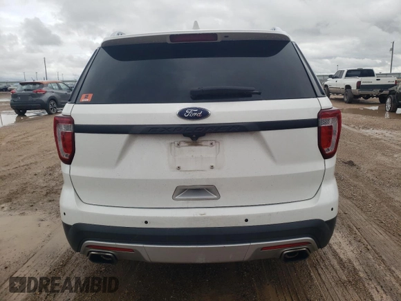 2016 Ford Explorer Platinum with VIN 1FM5K8HTXGGC58049, listed as a Copart auction lot 55790215 with 112,673 mi miles and Salvage Title. Bid and sale history available at DreamBid. Image 6.