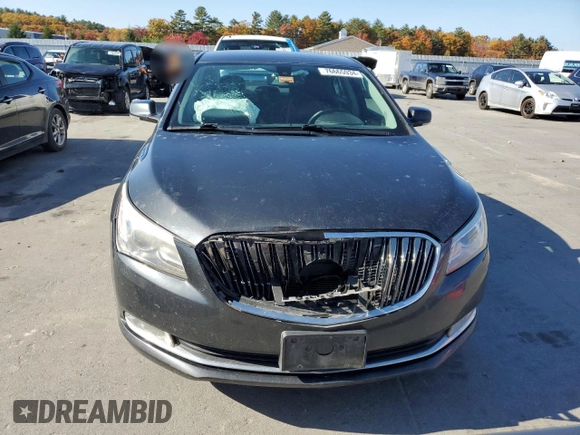2014 Buick LaCrosse Leather with VIN 1G4GC5G37EF291003, listed as a Copart auction lot 76665934 with 217,036 mi miles and Salvage title. Bid and sale history available at DreamBid. Image 5.