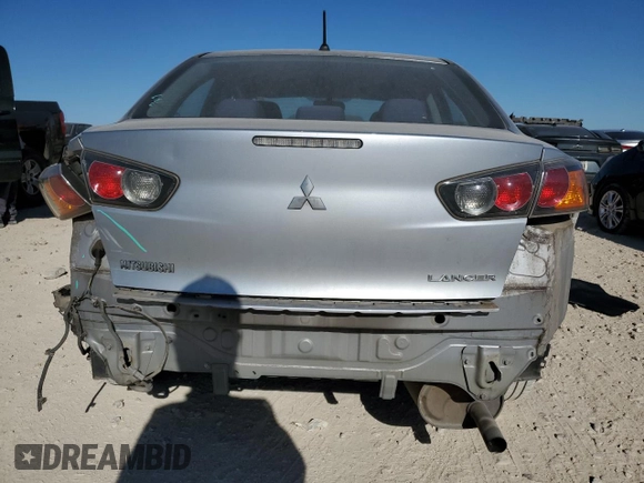 2015 Mitsubishi Lancer ES with VIN JA32U2FU4FU022537, listed as a Copart auction lot 49979905 with 106,390 mi miles and Salvage Title. Bid and sale history available at DreamBid. Image 6.