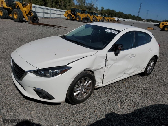 2015 Mazda Mazda3 i Touring with VIN 3MZBM1L72FM207519, listed as a Copart auction lot 42547535 with 92,495 mi miles and Salvage Title. Bid and sale history available at carsss.com. Image 1.