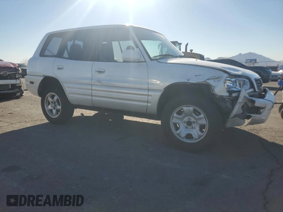 1999 Toyota RAV4 with VIN JT3GP10V7X7057488, listed as a Copart auction lot 89202915 with 391,031 mi miles and Salvage Title. Bid and sale history available at DreamBid. Image 4.