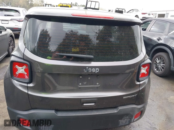 2018 Jeep Renegade Sport with VIN ZACCJAABXJPG96541, listed as a IAAI auction lot 41921701 with 112,941 mi miles and . Bid and sale history available at DreamBid. Image 17.