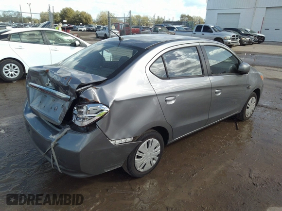 2017 Mitsubishi Mirage ES with VIN ML32F3FJ4HHF18091, listed as a IAAI auction lot 32458303 with 81,816 mi miles and . Bid and sale history available at DreamBid. Image 4.