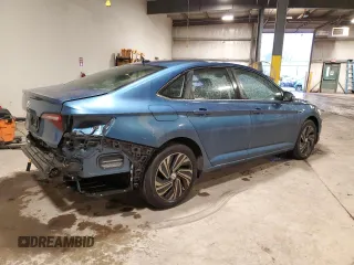 2019 Volkswagen Jetta SEL Premium с VIN 3VWGB7BU3KM204192, выставлен на аукционе Copart как лот 42998645 с пробегом 25 621 миль миль и Списание • Salvage title. История ставок и продаж доступна на DreamBid. Изображение 3.