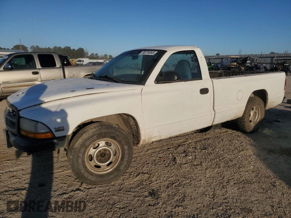 1997 Dodge Dakota with VIN 1B7FL26X1VS197791, listed as a Copart auction lot 88724045 with Not Provided miles and Salvage Title. Bid and sale history available at carsss.com. Image 1.