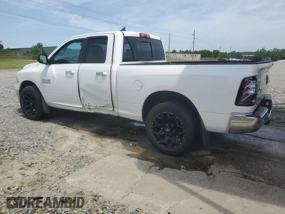 2018 Ram 1500 Big Horn with VIN 1C6RR7GG2JS247400, listed as a Copart auction lot 54350515 with 58,344 mi miles and Salvage title. Bid and sale history available at DreamBid. Image 2.