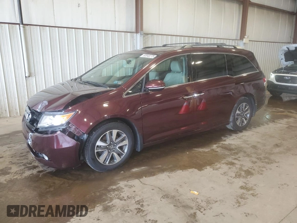 2014 Honda Odyssey Touring с VIN 5FNRL5H97EB099603, выставлен на аукционе Copart как лот 60048275 с пробегом 140 484 миль миль и Списание • Salvage title. История ставок и продаж доступна на DreamBid. Изображение 1.