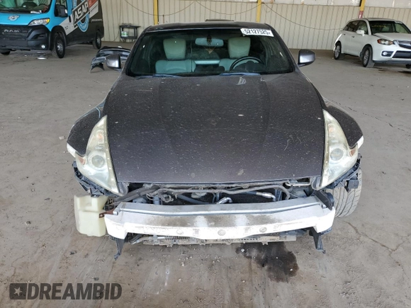 2012 Nissan 370Z Touring with VIN JN1AZ4EH9CM564312, listed as a Copart auction lot 52127525 with 134,465 mi miles and Salvage Title. Bid and sale history available at carsss.com. Image 5.