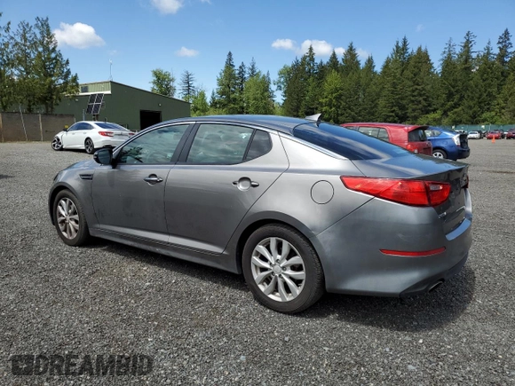 2015 Kia Optima LX with VIN 5XXGM4A79FG469889, listed as a Copart auction lot 56784545 with 95,549 mi miles and Clean Title. Bid and sale history available at DreamBid. Image 2.