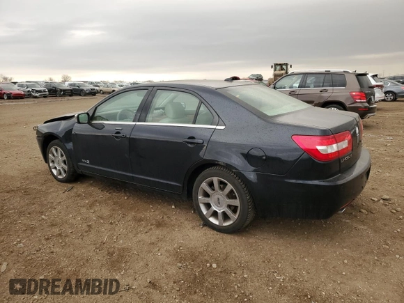 2008 Lincoln MKZ with VIN 3LNHM28T48R620892, listed as a Copart auction lot 49713285 with 144,138 mi miles and Salvage Title. Bid and sale history available at carsss.com. Image 2.