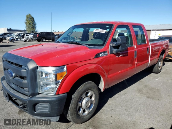 2012 Ford F-250 XL with VIN 1FT7W2A6XCEC56990, listed as a Copart auction lot 80248584 with 63,147 mi miles and Clean title. Bid and sale history available at DreamBid. Image 1.