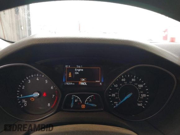 2016 Ford Focus SE with VIN 1FADP3F28GL380663, listed as a IAAI auction lot 42601266 with 78,204 mi miles and . Bid and sale history available at DreamBid. Image 7.