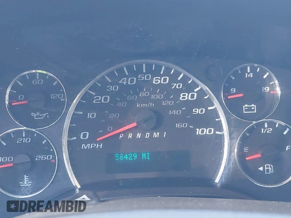 2023 Chevrolet Express Cargo with VIN 1GCWGAFP9P1211380, listed as a IAAI auction lot 42654475 with 58,429 mi miles and . Bid and sale history available at DreamBid. Image 7.