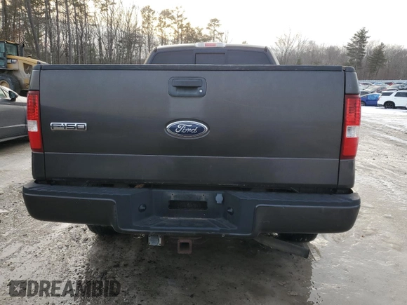 2005 Ford F-150 STX with VIN 1FTRX14W45FB12098, listed as a Copart auction lot 46316485 with 134,422 mi miles and Clean Title. Bid and sale history available at carsss.com. Image 6.