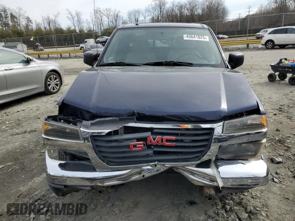 2008 GMC Canyon SL with VIN 1GTCS19E688175572, listed as a Copart auction lot 45641825 with 106,347 mi miles and Salvage Title. Bid and sale history available at carsss.com. Image 5.