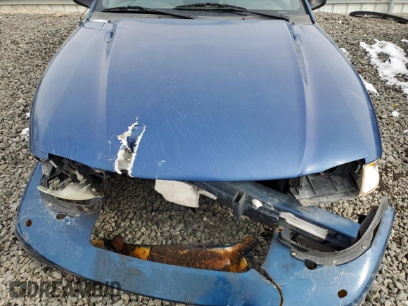 1998 Ford Mustang GT z VIN 1FAFP45X6WF186450, wystawiony jako Copart lot #45398475 z przebiegiem 124 697 mil mil oraz Szkoda całkowita • Salvage title. Historia ofert i sprzedaży dostępna na DreamBid. Obrazek 12.