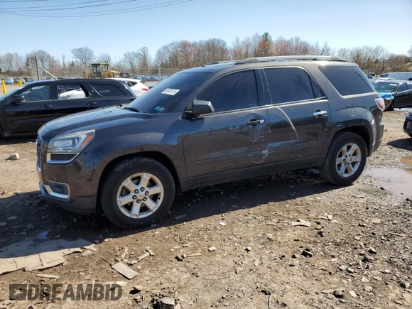 2016 GMC Acadia SLE with VIN 1GKKVPKD2GJ326815, listed as a Copart auction lot 50080175 with 70,901 mi miles and Salvage Title. Bid and sale history available at carsss.com. Image 1.