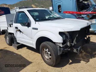 2017 Ford F-150 XL with VIN 1FTMF1C84HKE37930, listed as a IAAI auction lot 41817185 with 140,280 mi miles. Bid and sale history available at carsss.com. Image 1.
