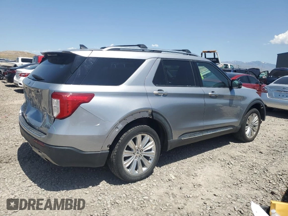2021 Ford Explorer Limited с VIN 1FM5K8FW9MNA16518, выставлен на аукционе Copart как лот 55817955 с пробегом 53 376 миль миль и Списание • Salvage title. История ставок и продаж доступна на DreamBid. Изображение 3.