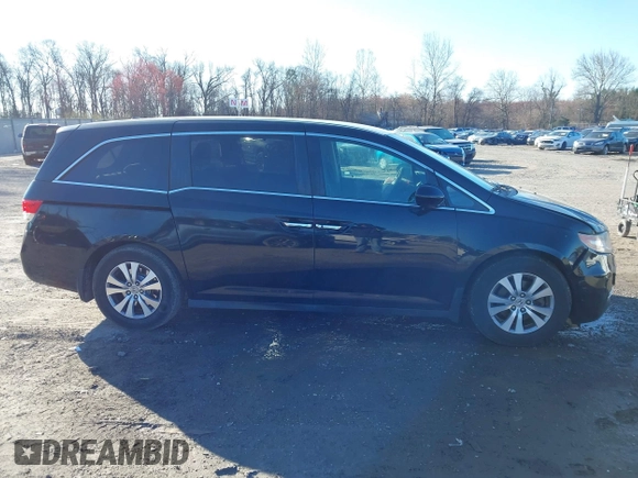 2017 Honda Odyssey SE with VIN 5FNRL5H31HB020510, listed as a IAAI auction lot 41877937 with 105,690 mi miles and . Bid and sale history available at carsss.com. Image 13.