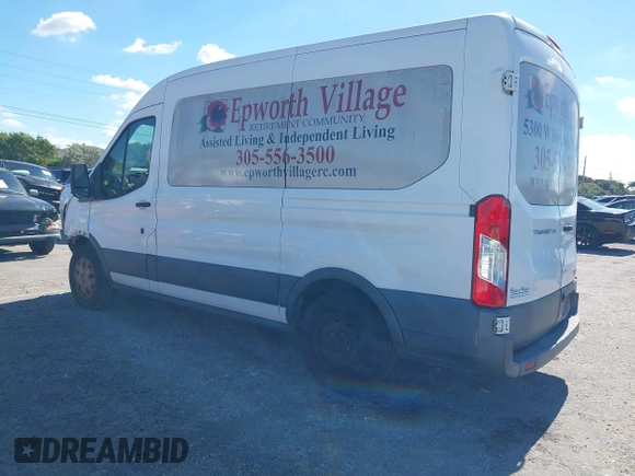 2017 Ford Transit Passenger XL with VIN 1FMZK1CM0HKA90980, listed as a IAAI auction lot 40979539 with 71,813 mi miles and . Bid and sale history available at DreamBid. Image 3.