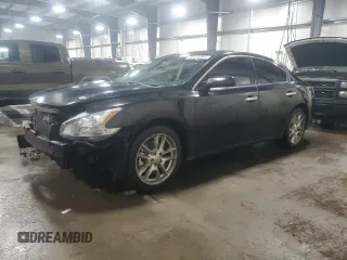 2013 Nissan Maxima S with VIN 1N4AA5AP5DC840778, listed as a Copart auction lot 84415804 with 124,759 mi miles and Salvage Title. Bid and sale history available at DreamBid. Image 1.