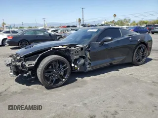 2019 Chevrolet Corvette 1LT with VIN 1G1YB2D73K5121961, listed as a Copart auction lot 67285134 with 48,447 mi miles and Salvage Title. Bid and sale history available at carsss.com. Image 1.