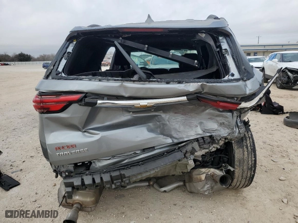 2023 Chevrolet Traverse LT Cloth with VIN 1GNERGKW0PJ292007, listed as a Copart auction lot 45939405 with 25,914 mi miles and Salvage Title. Bid and sale history available at carsss.com. Image 6.