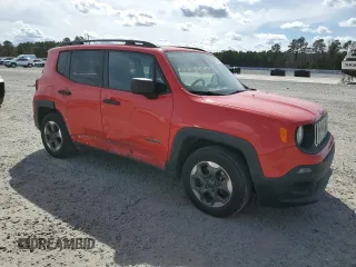 2018 Jeep Renegade Sport with VIN ZACCJAAB4JPG69884, listed as a Copart auction lot 47015425 with 127,862 mi miles and Salvage Title. Bid and sale history available at DreamBid. Image 4.