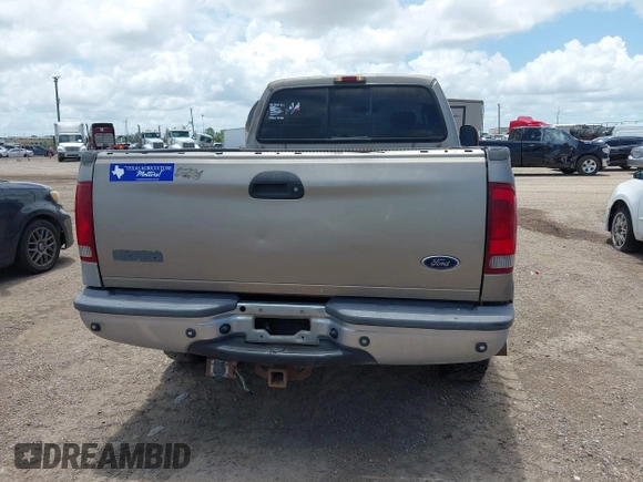 2003 Ford F-250 XL with VIN 1FTNX21P93EC78699, listed as a IAAI auction lot 42547825 with 276,683 mi miles and . Bid and sale history available at DreamBid. Image 16.