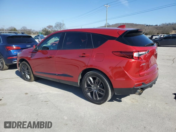 2020 Acura RDX w/A-Spec Pkg with VIN 5J8TC1H67LL001718, listed as a Copart auction lot 44410895 with 78,466 mi miles and Salvage Title. Bid and sale history available at carsss.com. Image 2.