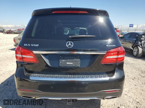 2017 Mercedes-Benz GLS with VIN 4JGDF7DE0HA742155, listed as a Copart auction lot 50780695 with 130,671 mi miles and Clean Title. Bid and sale history available at carsss.com. Image 6.