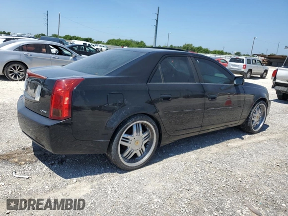 2003 Cadillac CTS with VIN 1G6DM57N830128126, listed as a Copart auction lot 60842444 with 0 mi miles and Clean Title. Bid and sale history available at carsss.com. Image 3.