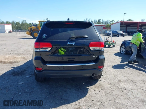 2017 Jeep Grand Cherokee Limited with VIN 1C4RJEBGXHC925794, listed as a IAAI auction lot 41846659 with 80,984 mi miles. Bid and sale history available at carsss.com. Image 17.