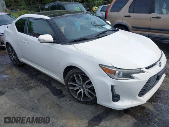 2014 Scion tC z VIN JTKJF5C77E3082073, wystawiony jako IAAI lot #42107615 z przebiegiem 223 895 mil mil oraz . Historia ofert i sprzedaży dostępna na DreamBid. Obrazek 1.